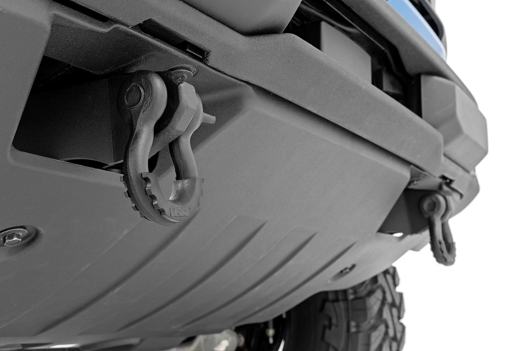 Rough Country Tow Hook Brackets D-Ring Combo Ford Bronco 4WD (2021-2026)