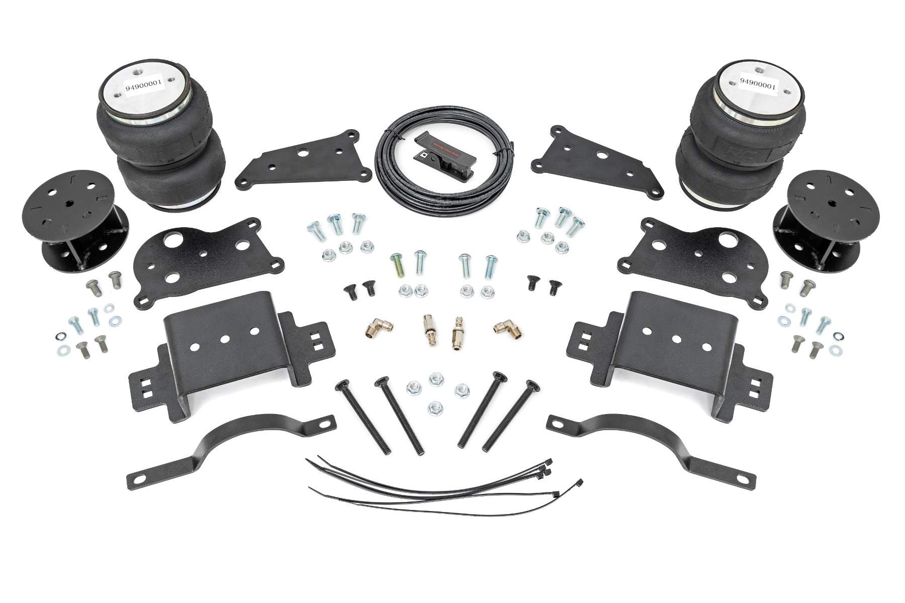 Rough Country Air Spring Spacer Kit 5″ Lift Ram 2500 4WD (2014-2026)