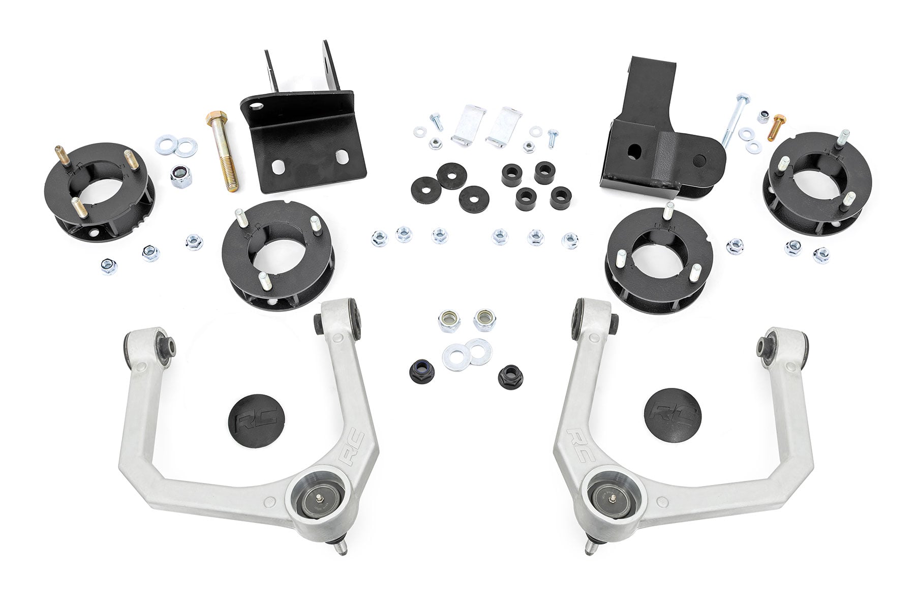 Rough Country 2.5 Inch Lift Kit Sasquatch Ford Bronco 4WD (2021-2026)