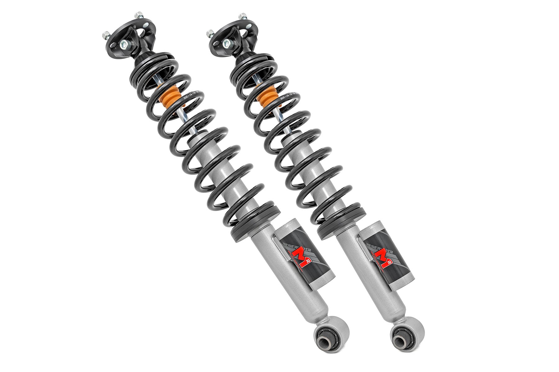 Rough Country M1R Reservoir Loaded Struts Adjustable Height Rear 5 Inch Ford Bronco (21-26)