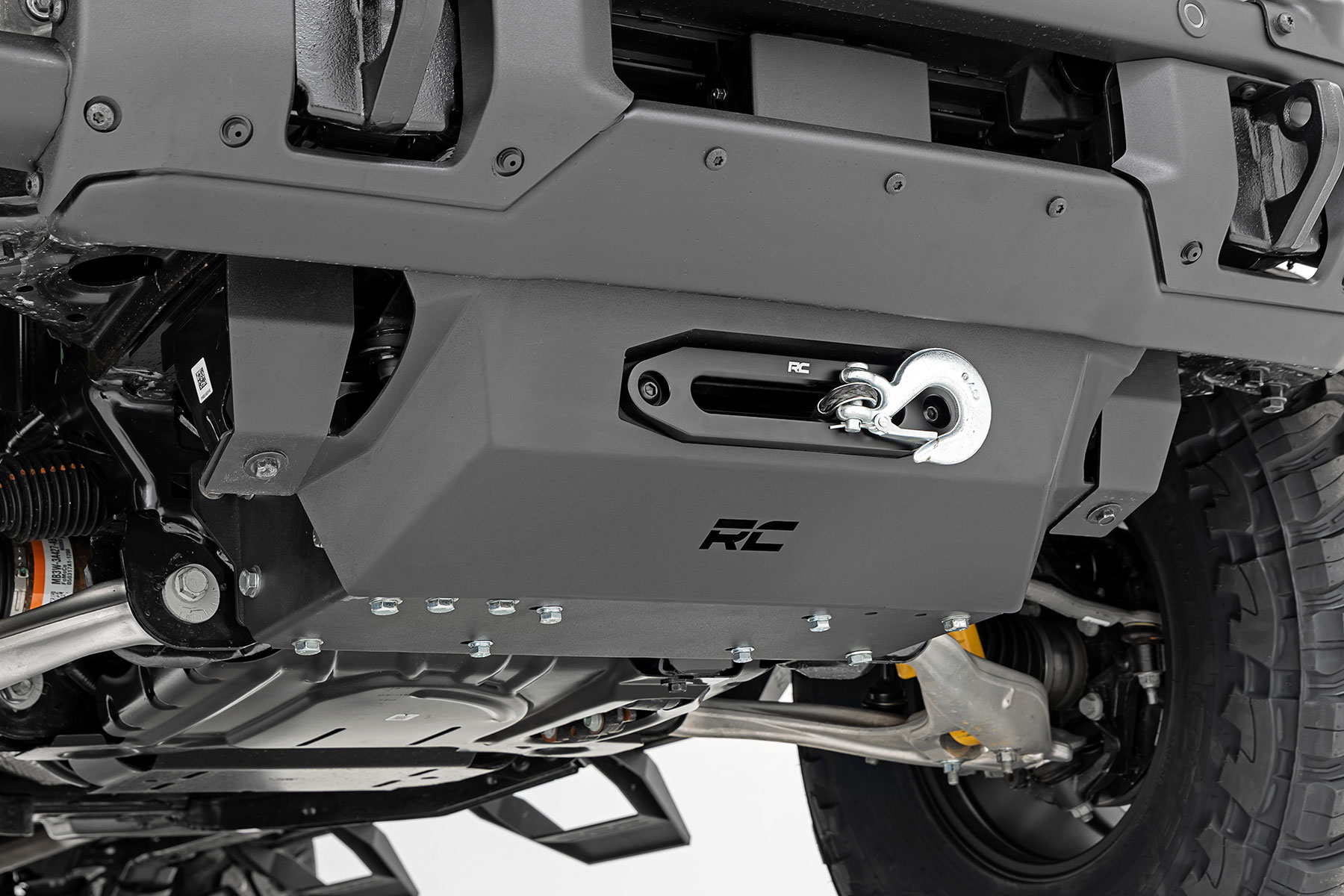 Rough Country Hidden Winch Mount All Models Ford Bronco 4WD (2021-2026)