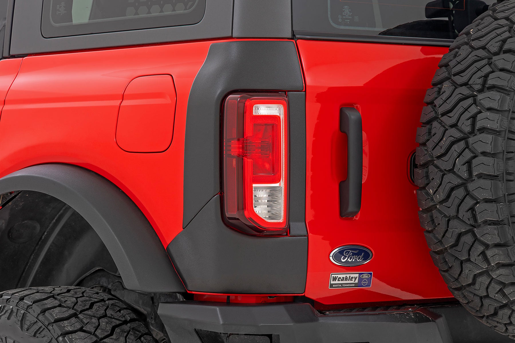 Rough Country Trail Cladding Rear Corners Ford Bronco 4WD (2021-2026)