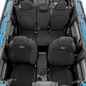 Rough Country Seat Covers Bucket Seats FR & RR Ford Bronco 4WD (2021-2026)
