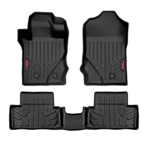 Rough Country Floor Mats Front & Rear Ford Bronco (2 Door) 4WD (2021-2026)