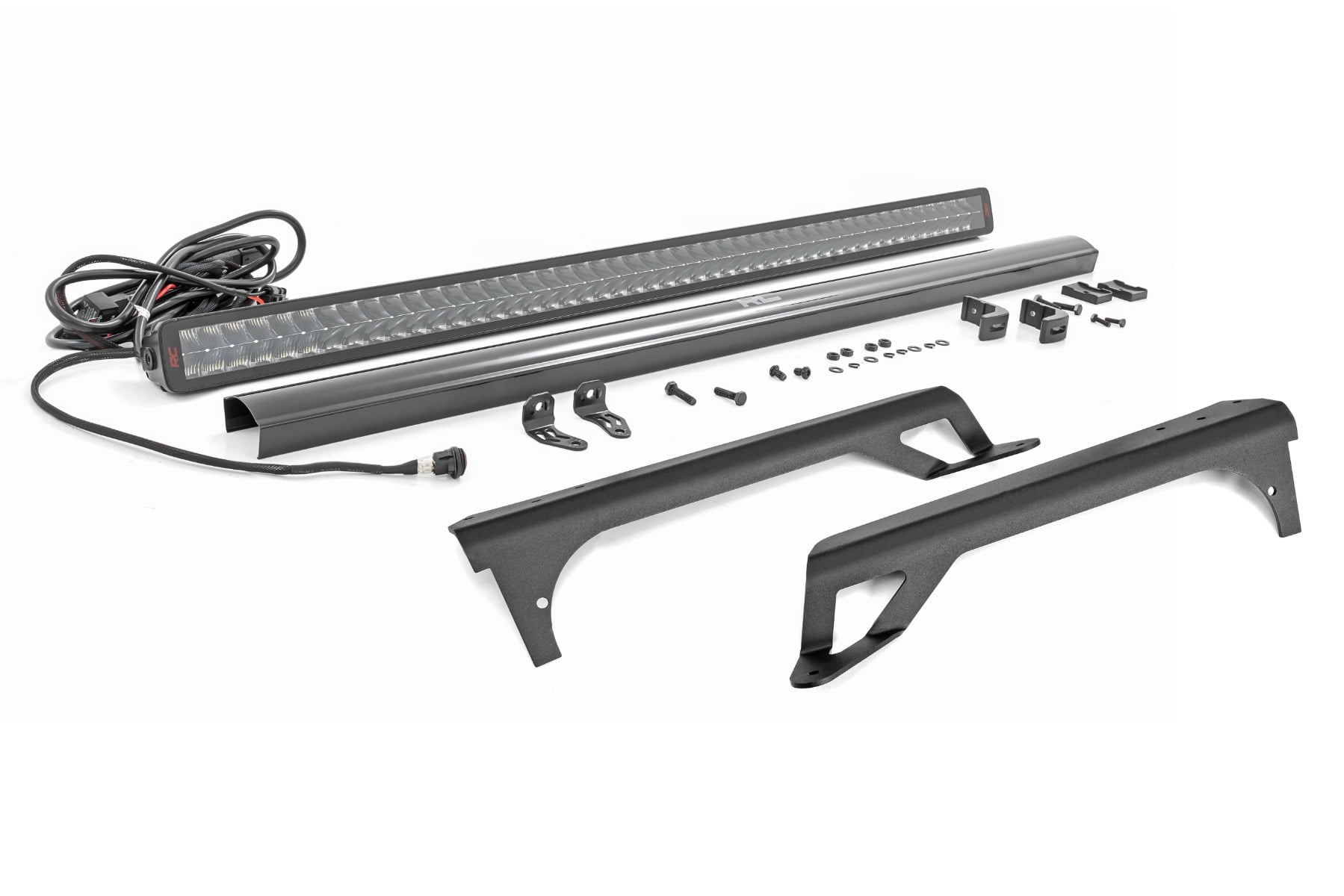 Rough Country LED Light Kit Windshield Mount 50″ Spectrum Dual Row Jeep Wrangler TJ (97-06)