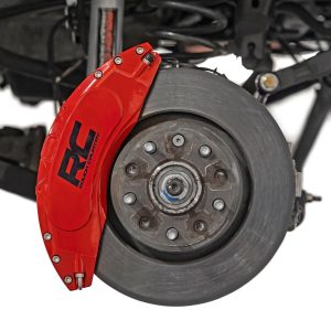 Rough Country Caliper Covers Rear Red Sport Jeep Wrangler JL (18-26)/Wrangler Unlimited (18-26)