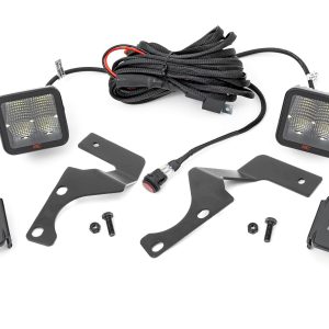 Rough Country LED Light Kit Ditch Mount 2″ Spectrum Spot Pair Toyota 4Runner (10-24)