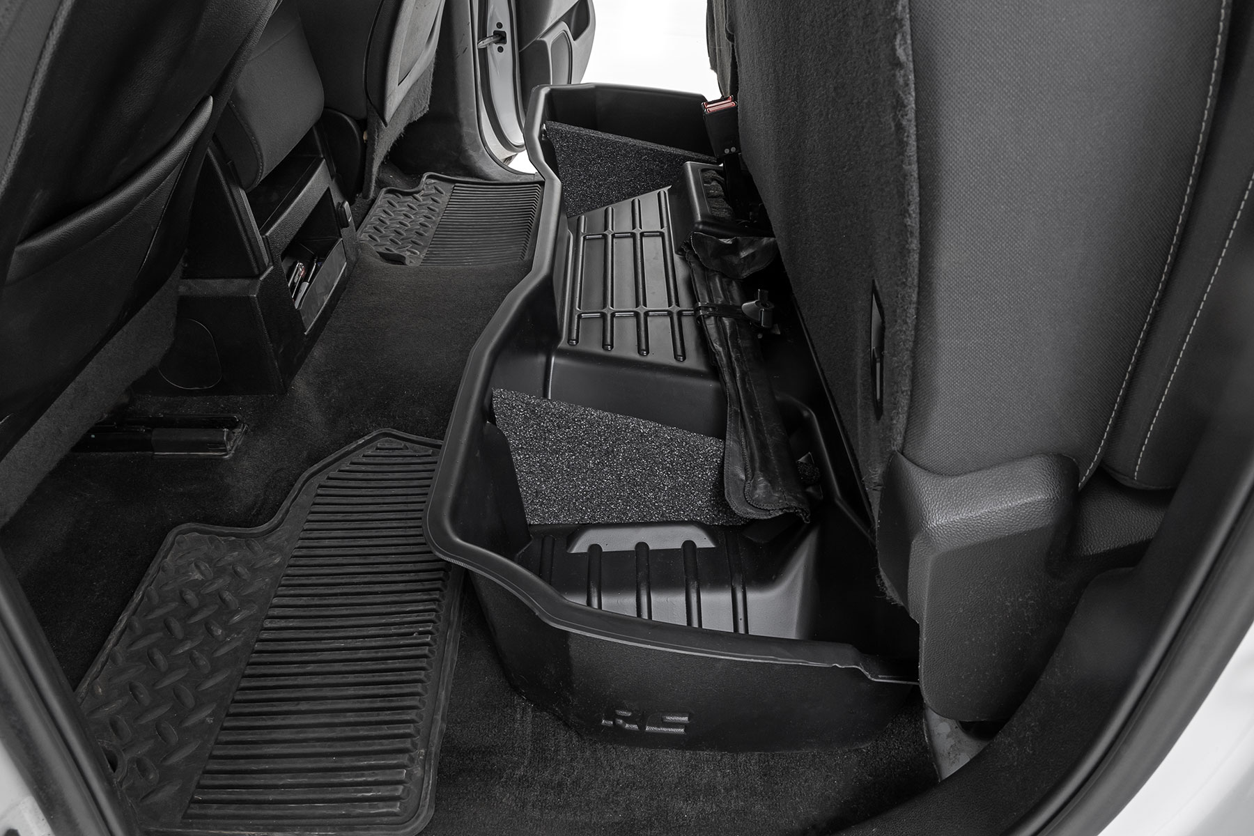 Rough Country Under Seat Storage Double Cab Chevy/GMC 1500/2500HD/3500HD 2WD/4WD