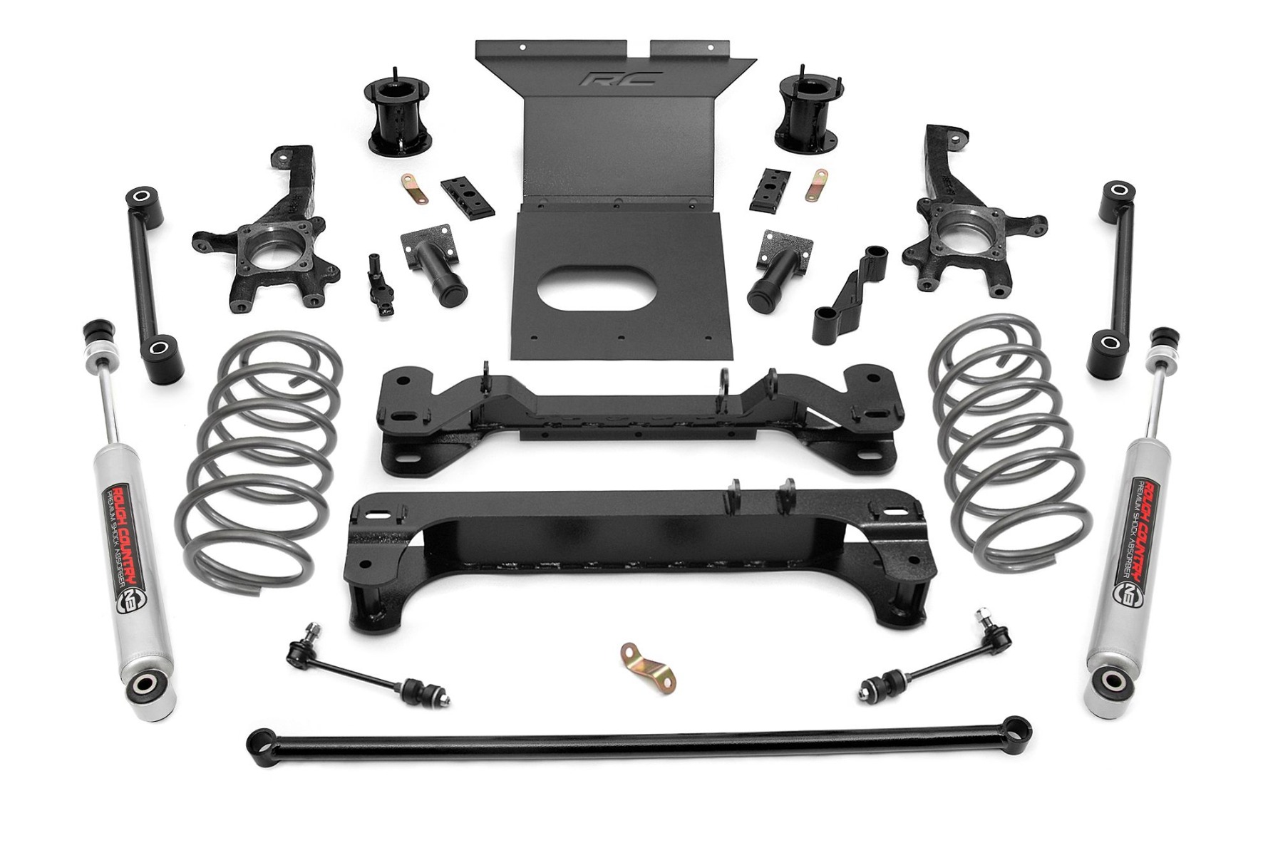Rough Country 6 Inch Lift Kit Toyota FJ Cruiser 2WD/4WD (2007-2009)