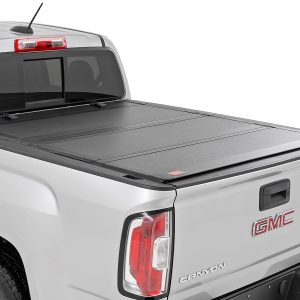 Rough Country Hard Tri-Fold Flip Up Bed Cover 6′ Bed Chevy/GMC Canyon/Colorado (15-26)