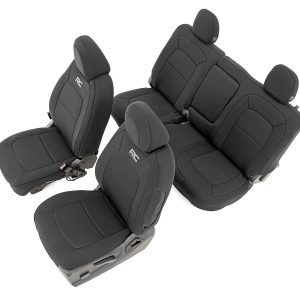 Rough Country Seat Covers Front Bucket Rear Bench Chevy/GMC Canyon/Colorado (15-22)