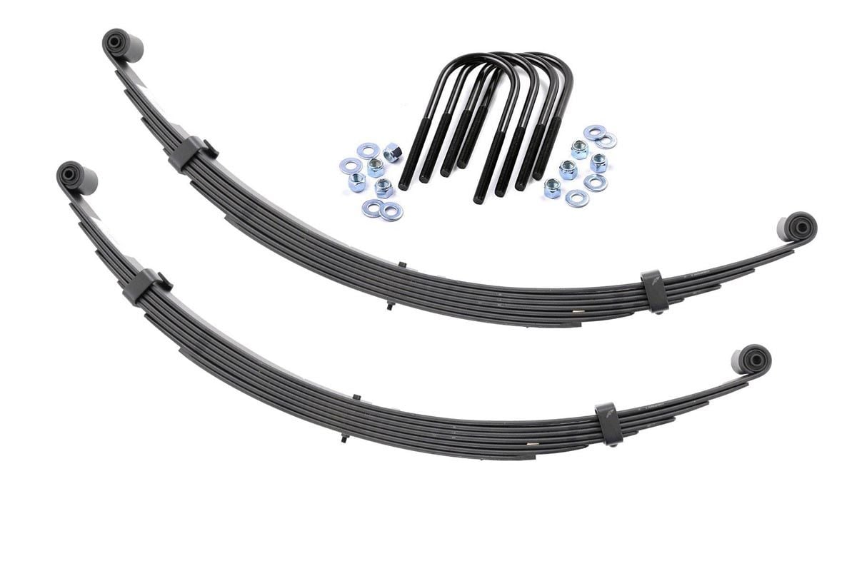 Rough Country Front Leaf Springs 2.5″ Lift Pair International Scout II 4WD (71-80)