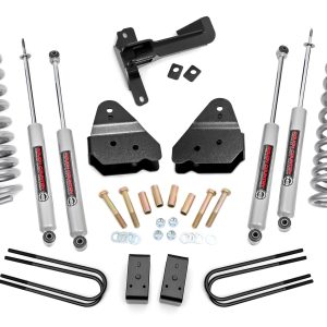 Rough Country 3 Inch Lift Kit N3 Front Diesel Coils Ford F-250 Super Duty 4WD (17-22)
