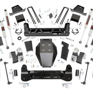 Rough Country 7 Inch Lift Kit NTD M1 w/ Overloads Chevy/GMC 2500HD/3500HD (20-26)