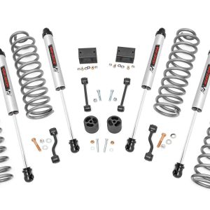 Rough Country 2.5 Inch Lift Kit Coils V2 Jeep Wrangler JL 4WD (2018-2023)