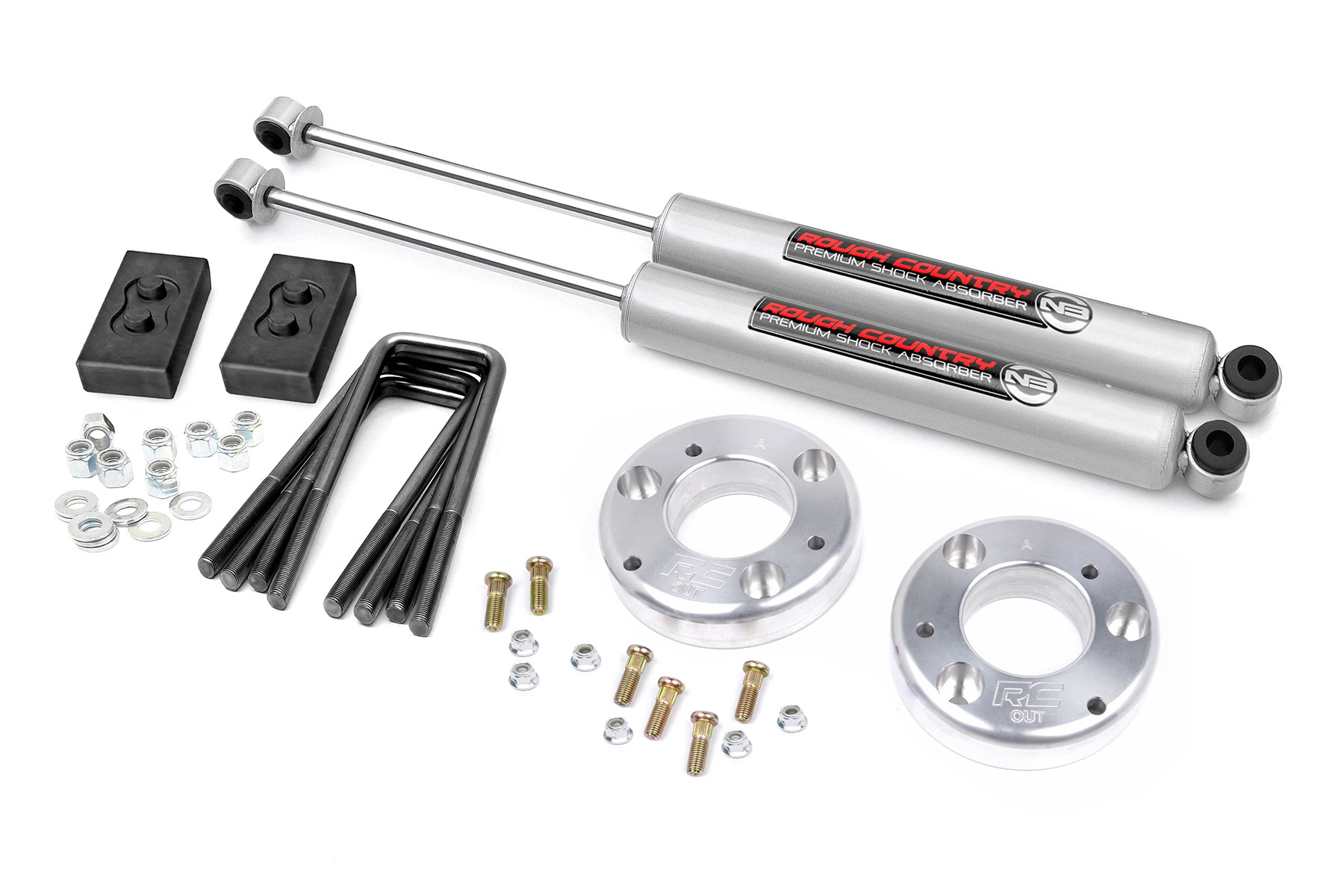 Rough Country 2 Inch Lift Kit N3 Ford F-150 2WD/4WD (2021-2026)