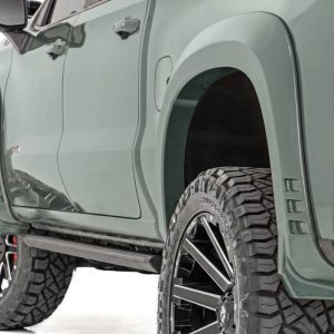 Rough Country SF1 Fender Flares GBD Cypress Gray Chevy Silverado 1500 2WD/4WD (19-26)