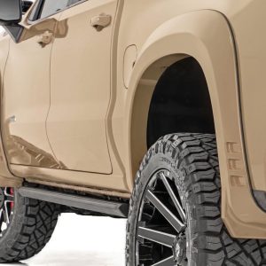 Rough Country SF1 Fender Flares GTL Desert Sand Chevy Silverado 1500 2WD/4WD (19-26)