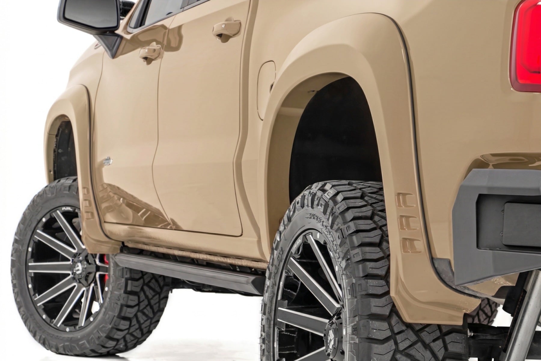 Rough Country SF1 Fender Flares GTL Desert Sand Chevy Silverado 1500 2WD/4WD (19-26)