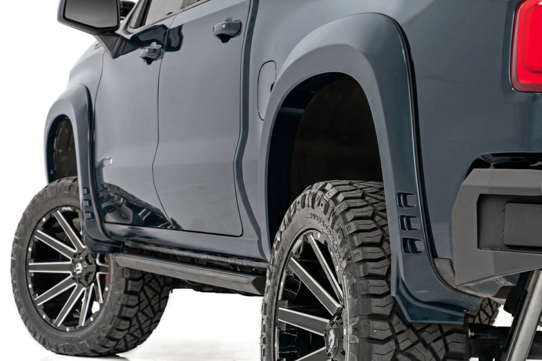 Rough Country SF1 Fender Flares GPA Graphite Chevy Silverado 1500 2WD/4WD (2019-2026)