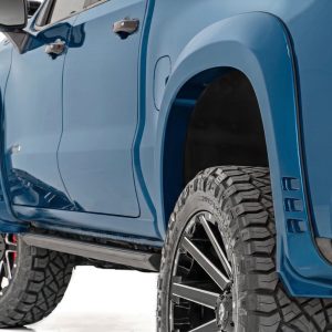 Rough Country SF1 Fender Flares GXP Lakeshore Blue Chevy Silverado 1500 2WD/4WD (19-26)