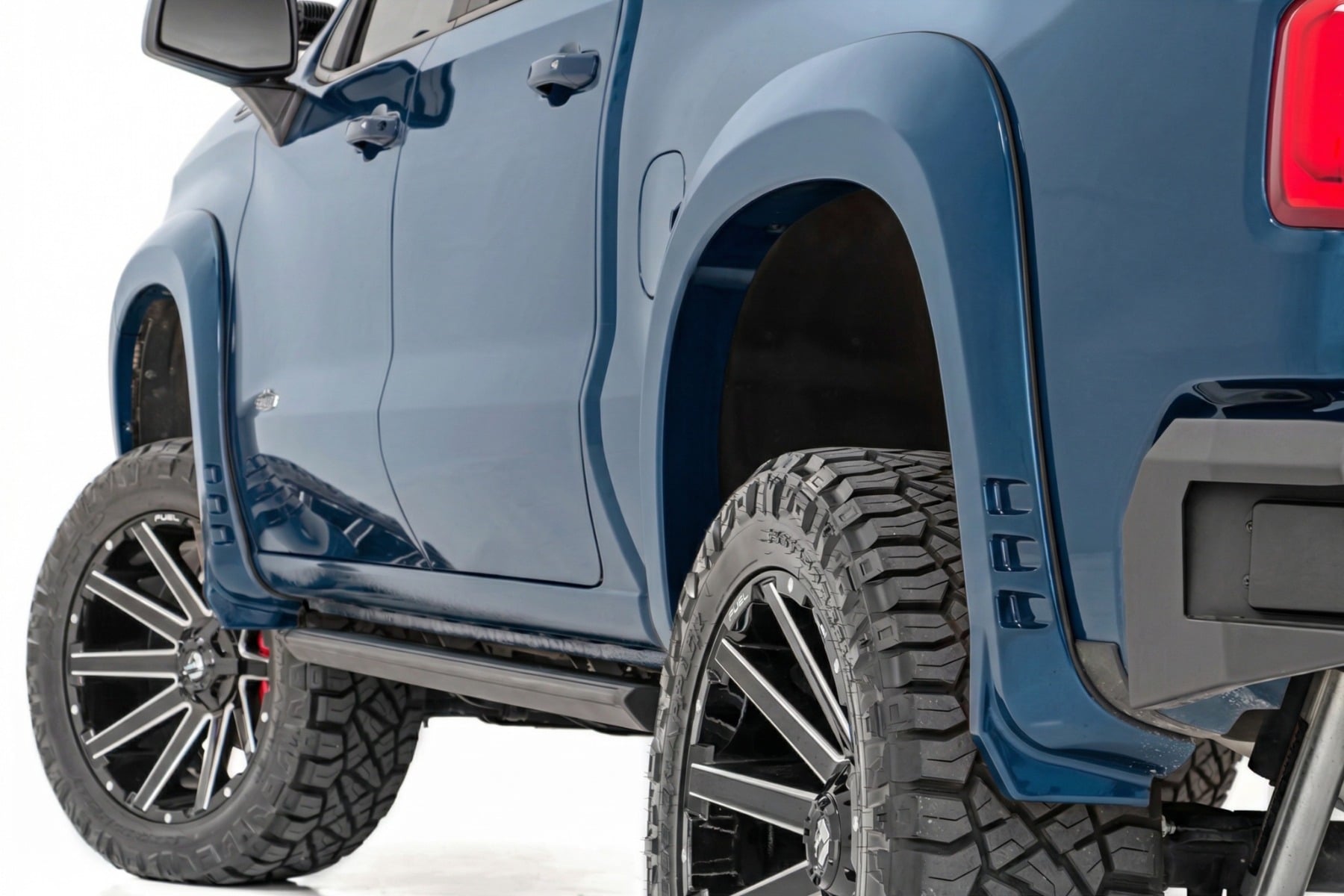 Rough Country SF1 Fender Flares GA0 Northsky Blue Chevy Silverado 1500 2WD/4WD (19-26)