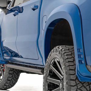 Rough Country SF1 Fender Flares GJV Riptide Blue Chevy Silverado 1500 2WD/4WD (19-26)