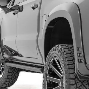 Rough Country SF1 Fender Flares GJI Shadow Gray Chevy Silverado 1500 2WD/4WD (19-26)