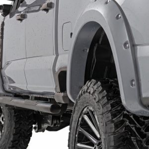 Rough Country Pocket Fender Flares DR Avalanche Ford F-250/F-350 Super Duty (23-26)