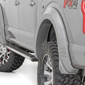 Rough Country SF1 Fender Flares UX Ingot Silver Metallic Ford F-150 2WD/4WD (15-17)