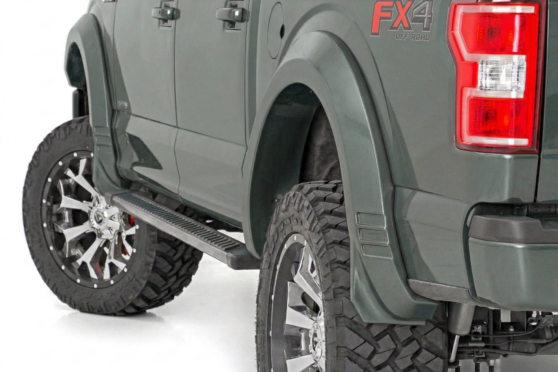 Rough Country SF1 Fender Flares BN Silver Spruce Ford F-150 2WD/4WD (2018-2020)