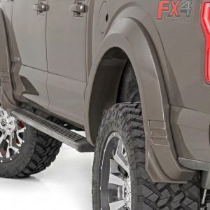 Rough Country SF1 Fender Flares D1 Stone Gray Ford F-150 2WD/4WD (2018-2020)
