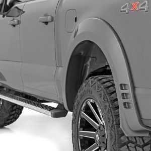 Rough Country SF1 Fender Flares JX Lead Foot Ford F-150 2WD/4WD (2021-2026)
