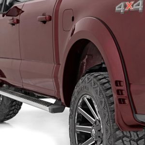 Rough Country SF1 Fender Flares E2 Magma Red Ford F-150 2WD/4WD (2021-2026)