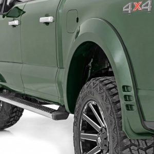 Rough Country SF1 Fender Flares DB Shelter Green Ford F-150 2WD/4WD (2021-2026)