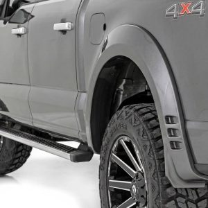 Rough Country SF1 Fender Flares D1 Stone Gray Ford F-150 2WD/4WD (2021-2026)