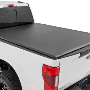 Rough Country Soft Roll Up Bed Cover 6’10” Bed Ford F-250/F-350 Super Duty (17-26)