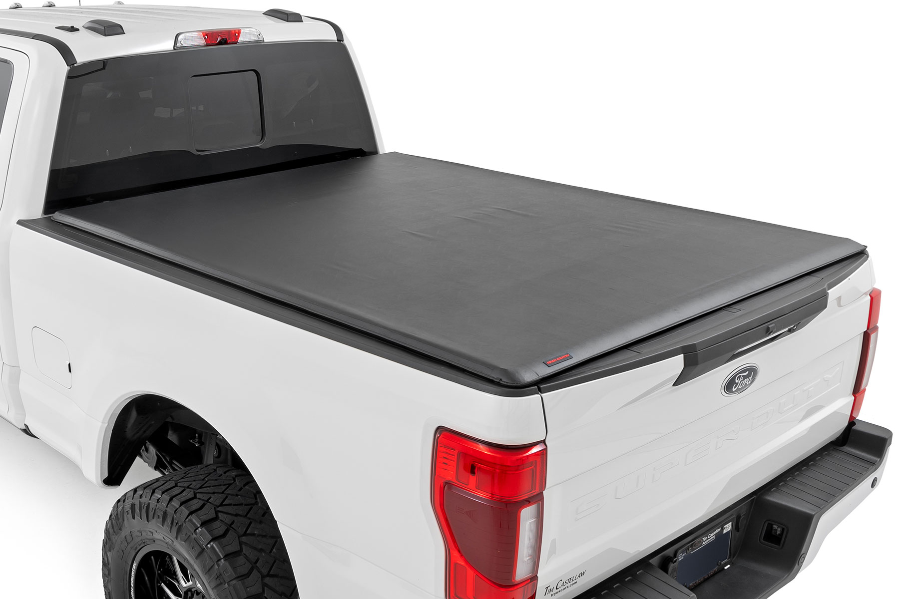 Rough Country Soft Roll Up Bed Cover 6’10” Bed Ford F-250/F-350 Super Duty (17-26)