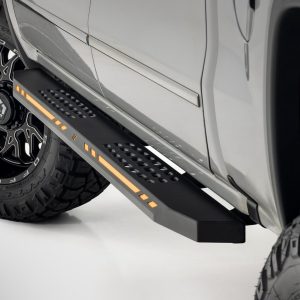 Rough Country AC2 Running Boards Amber/White Crew Cab Chevy/GMC 1500 (07-18)