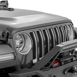 Rough Country Hood Protector Trail Cladding Jeep Wrangler JL/Wrangler Unlimited (18-26)