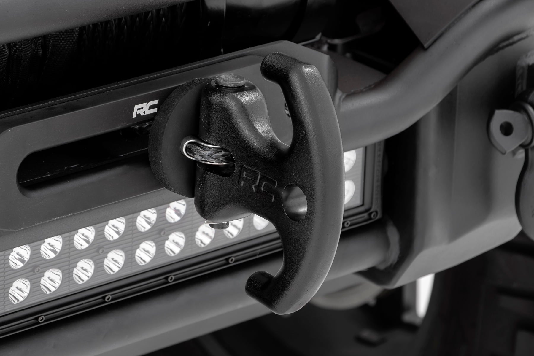 Rough Country Multi-Function Winch Cleat Black