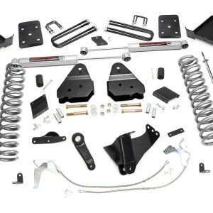 Rough Country 6 Inch Lift Kit Gas OVLD Ford F-250 Super Duty 4WD (2011-2014)