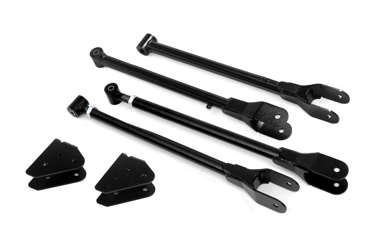 Rough Country 4 Link Upgrade Kit 6-8 Inch Lift Ford F-250/F-350 Super Duty 4WD (05-15)