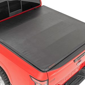 Rough Country Soft Tri-Fold Bed Cover 5′ Bed Nissan Frontier 2WD/4WD (2022-2026)