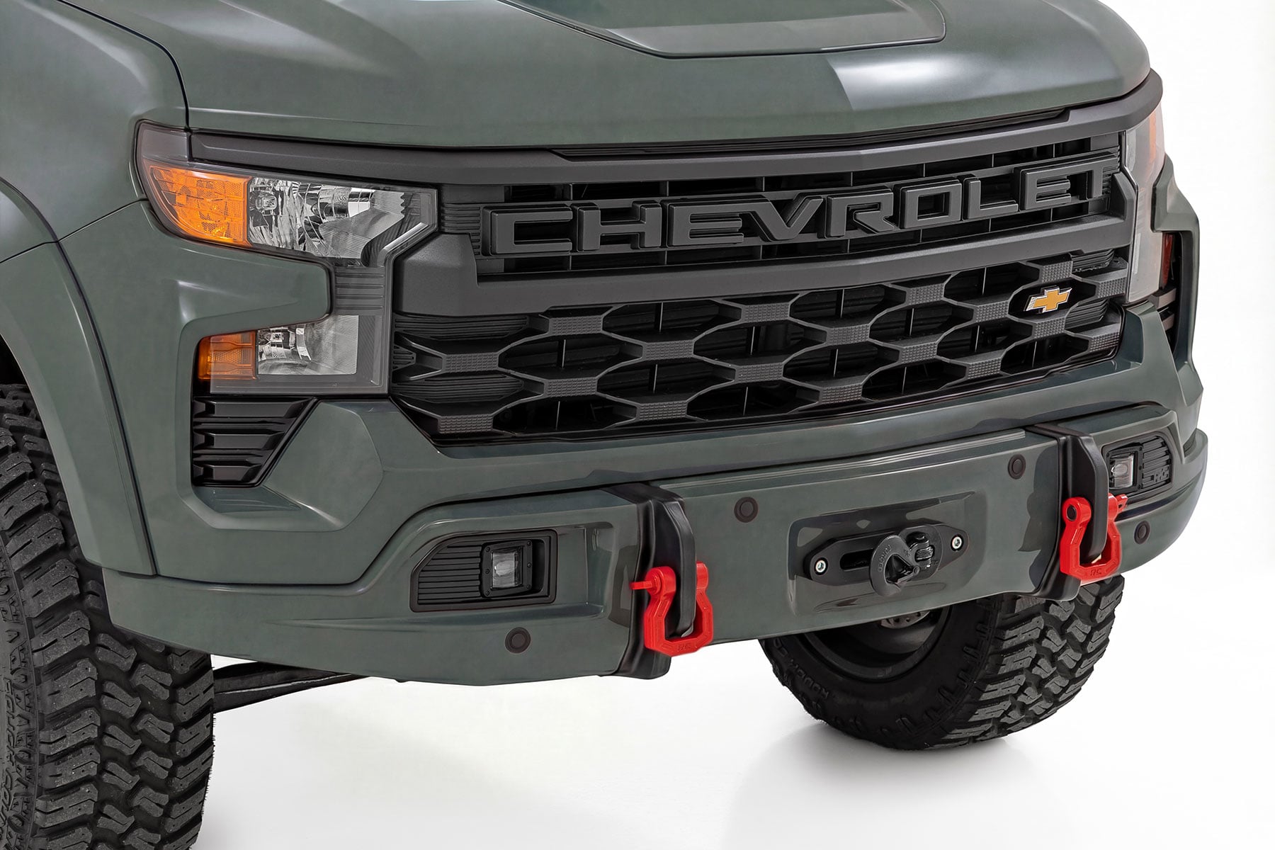 Rough Country Bumper Cover GBD Cypress Gray Chevy Silverado 1500 2WD/4WD (2023-2026)
