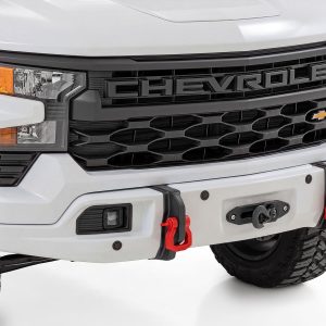Rough Country Front FXS Bumper 12000S GAZ Summit White Chevy Silverado 1500 (23-26)