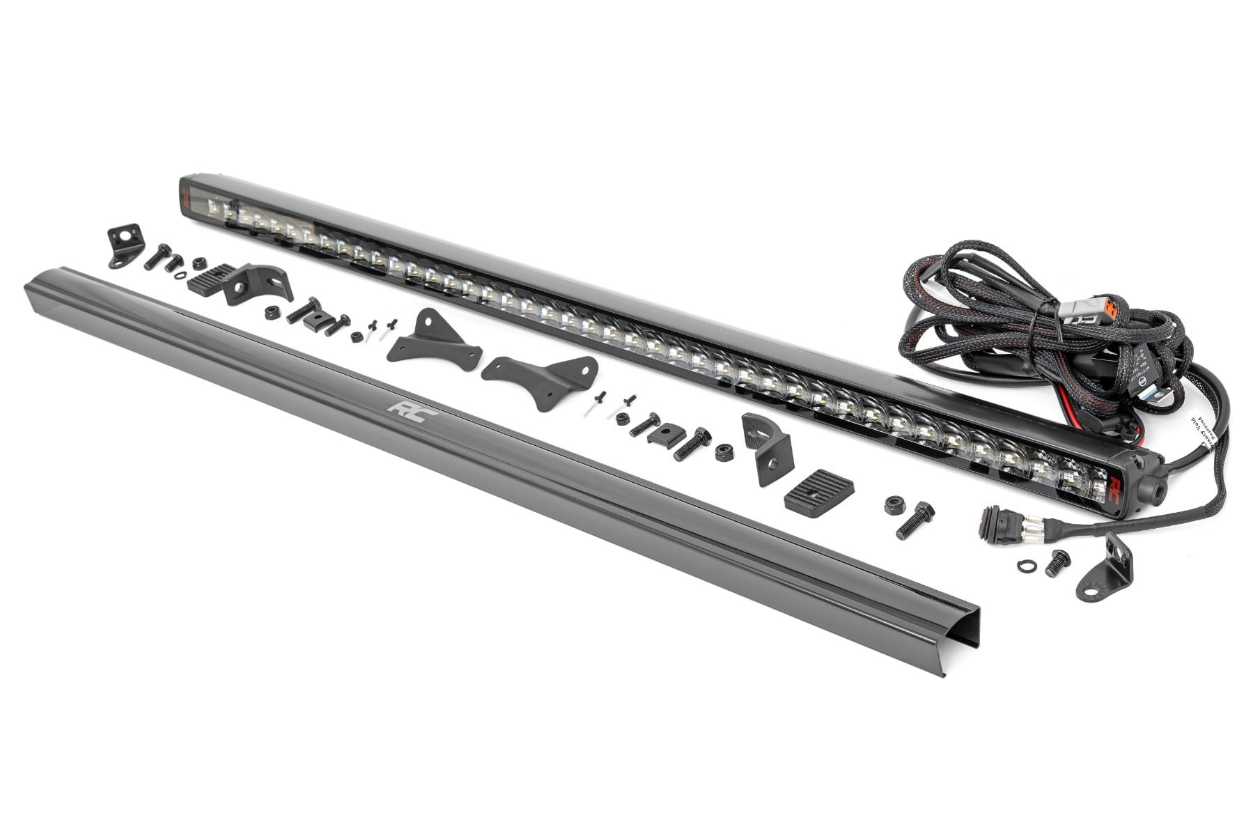 Rough Country LED Light Kit Roof Rack Mount 40″ Spectrum Single Row Ford Bronco Sport (21-26)
