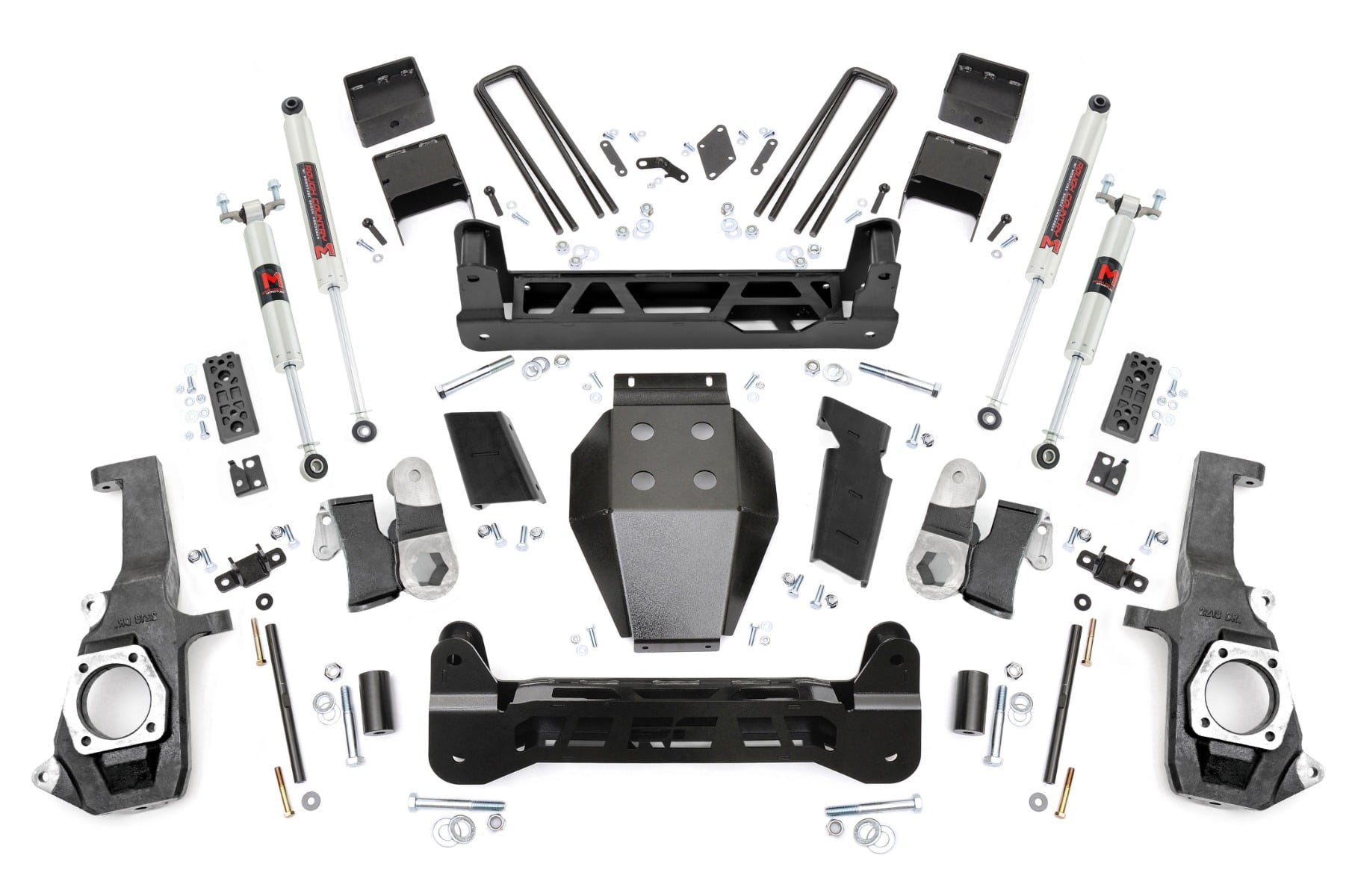Rough Country 5 Inch Lift Kit NTD M1 Chevy/GMC 2500HD/3500HD (11-19)