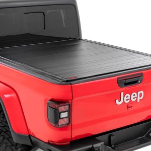 Rough Country Hard Roll Up Bed Cover 5′ Bed Jeep Gladiator JT 4WD (2020-2026)