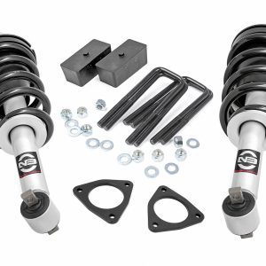 Rough Country 2.5 Inch Lift Kit Alu/Cast Steel N3 Strut Chevy/GMC 1500 (07-18)